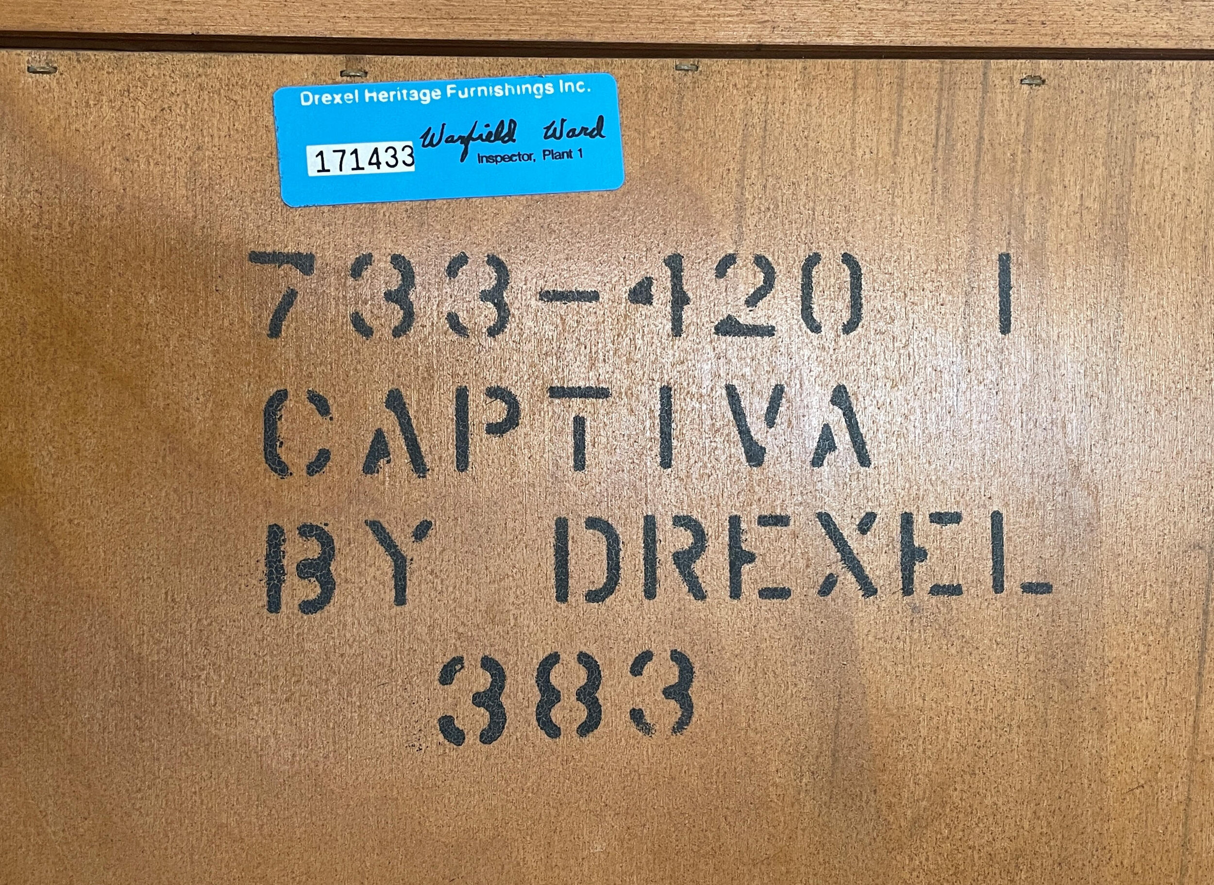 Encore Furniture Gallery-Vintage Drexel Captiva Campaign Style